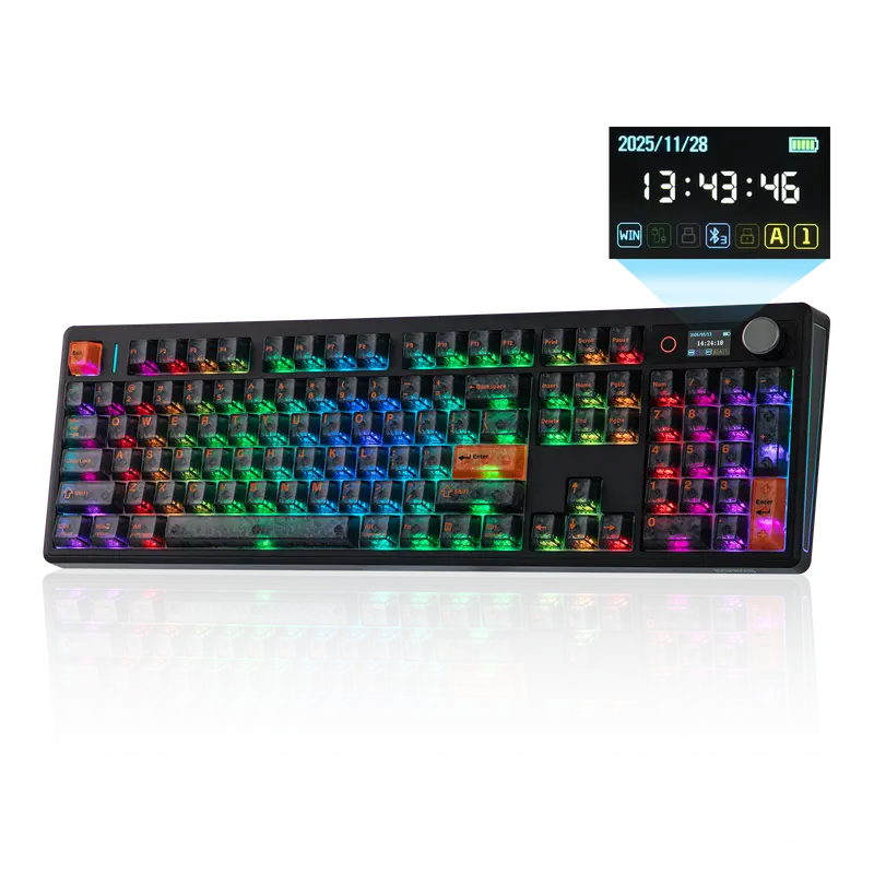 EPOMAKER Luma40 Wireless 40% Mechanical Keyboard QMK/VIA & CNC