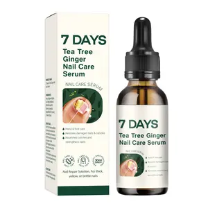 7 days Nail Treatment,Nail Serum & Cuticle Care Oil, Ginger Care Oil, Strengthening & Hydrating Dry Brittle Nails