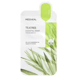 MEDIHEAL Tea Tree Essential Beauty Mask, 1 Sheet, 0.81 fl oz (24 ml)
