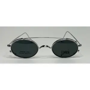 J. Garcia Beehive — Vintage Italian Stainless Steel Sunglasses (1990s)