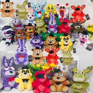 2026 New Cartoon Five Night At Freddy Fnaf Cute Plush Toys Game Doll Bonnie Bear Foxy Stuffed Doll Freddy Toys For Children Gift