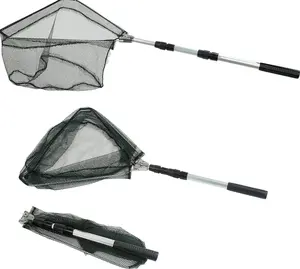Fishing Landing Net with Telescoping Handle 40–63in – Extendable Lightweight Fish Net for Freshwater Fishing