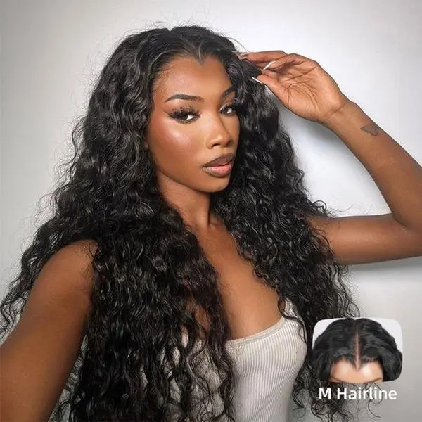 [Widow's Peak-24Inch] AliPearl Wigs Italy Curl Glueless 6x8 Lace Closure Wig with Drawstring 24 Inches M-Shaped Hairline Ready to Go Human Hair 200%Density #TikTokShopBackToSchool #SoHoChic
