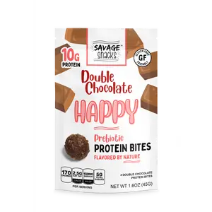 Double Chocolate Prebiotic Protein Bites