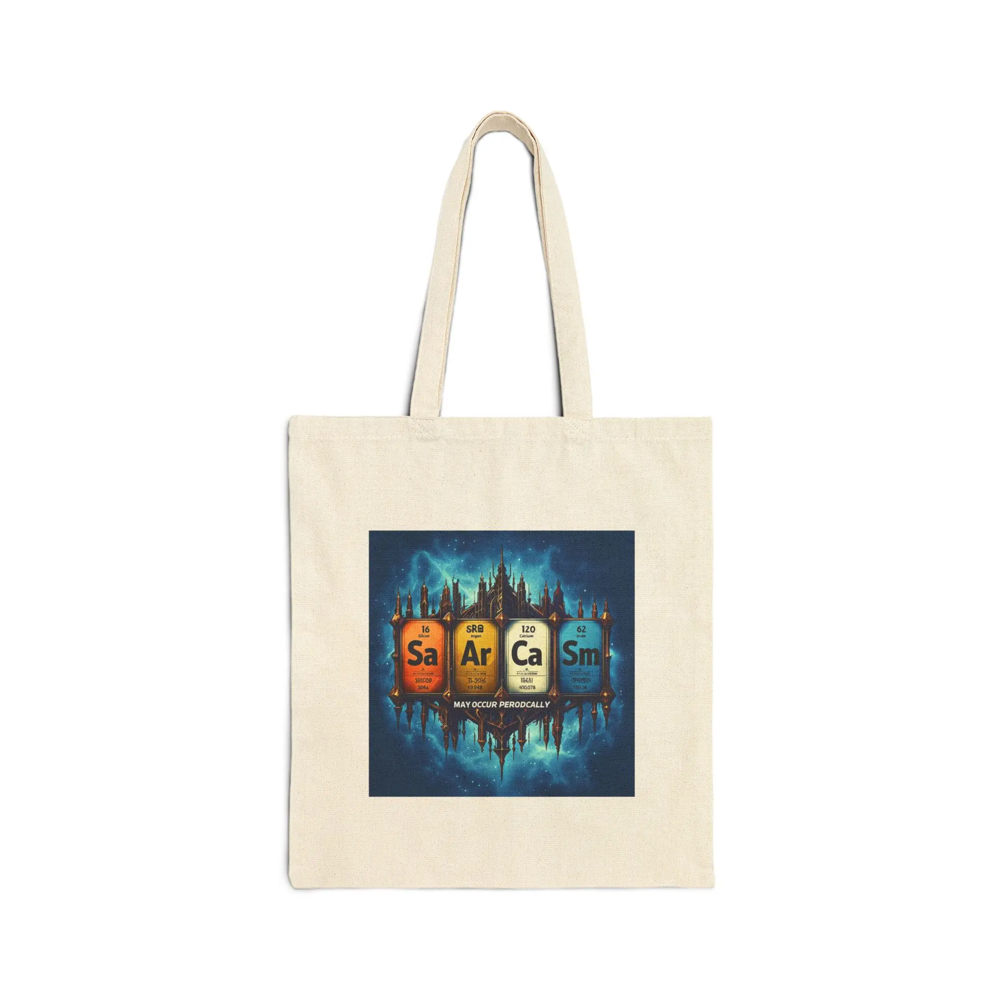 Periodic Table Soda Bottles Tote Bag | Science Chemistry Design