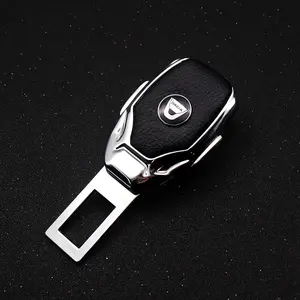 Dacia Car Seatbelt Extender Set, Premium Metal Leather Material, Comfortable Anti-Chafe Connector, Plug-And-Play Design, Multi-Vehicle Fit