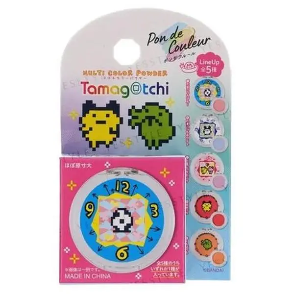 Bandai Lifestyle Tamagotchi Multi-Color Powder Pon de Couleur (Box/20) display  [COLLECTIBLES] Blister Pack