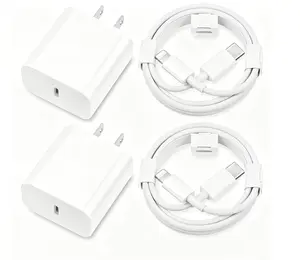 （2Packs)Phone Charger Fast Charging, Type C Fast Charger Block Plug Adapter 6FT USB-C to Lightning Cable Cord for iPhone14/13/13 Pro/12 Pro/12 Pro Max/11/Xs M