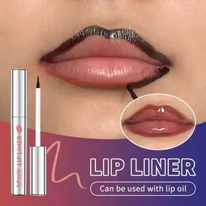 Long-Lasting Peel-Off Lip Tattoo, 1 Count Waterproof Semi-Permanent Smudge-Proof Lip Liner, 4 Shades for All Skin Tones, Perfect Gift for Beauty Lovers