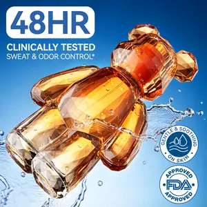 Deodorant Antiperspirant - 100Hr Clinically Tested Sweat & Odor Control - No Baking Soda, Parabens, or Phthalates - Reduce Odor Causing Bacteria - Nourishes Skin Perfume