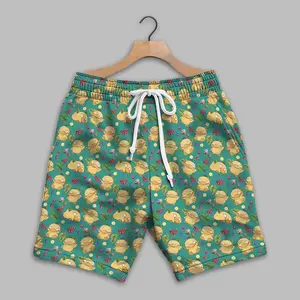 Psyduck Cute Inspired Hawaiian Shirt, Funny Duck Anime Tropical Shirt, Kawaii Yellow Character Aloha Shirt, Summer Beach Vacation Outfit