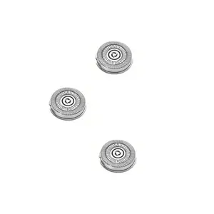 3-Pack Electric Razor Replacement Blades, Precision Cutting, Compatible with Philips & Feike Models, Ideal Gift for Father Husband Boyfriend