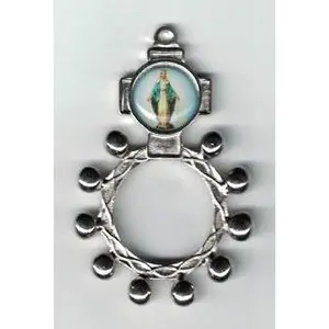 Our Lady of Grace Rosary Ring