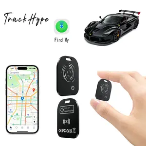 Mini Card-Style GPS Tracker Card: No Fee, Years Battery, apple Find My Compatible for Car, Luggage, Pets & Personal Safety (ios only)