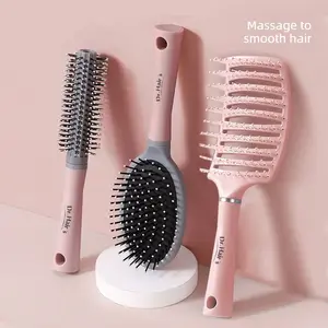 Set of 3 combs, massage air cushion comb, for women's personal use, smooth plastic comb, home hairdressing comb, airbag comb