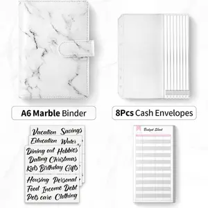 CASH STUFFING BINDER (Starter kit) (Budget sheets, envelopes, labels)