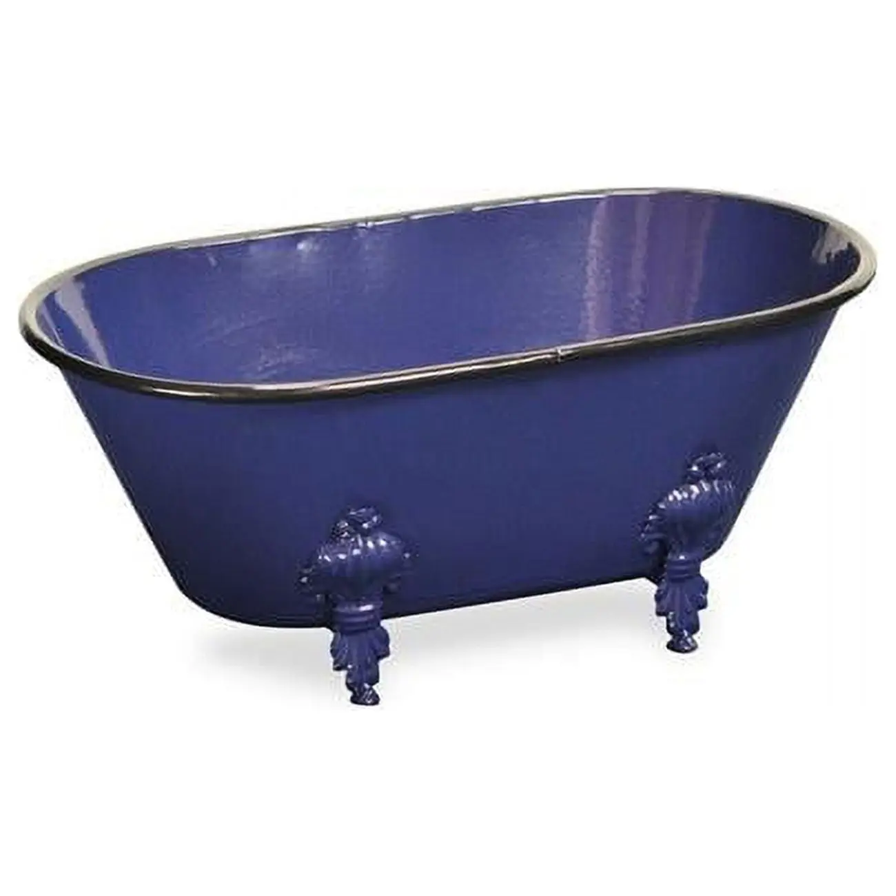 Cheungs 5129L-NB Navy Blue Decorative Metal Bathtub