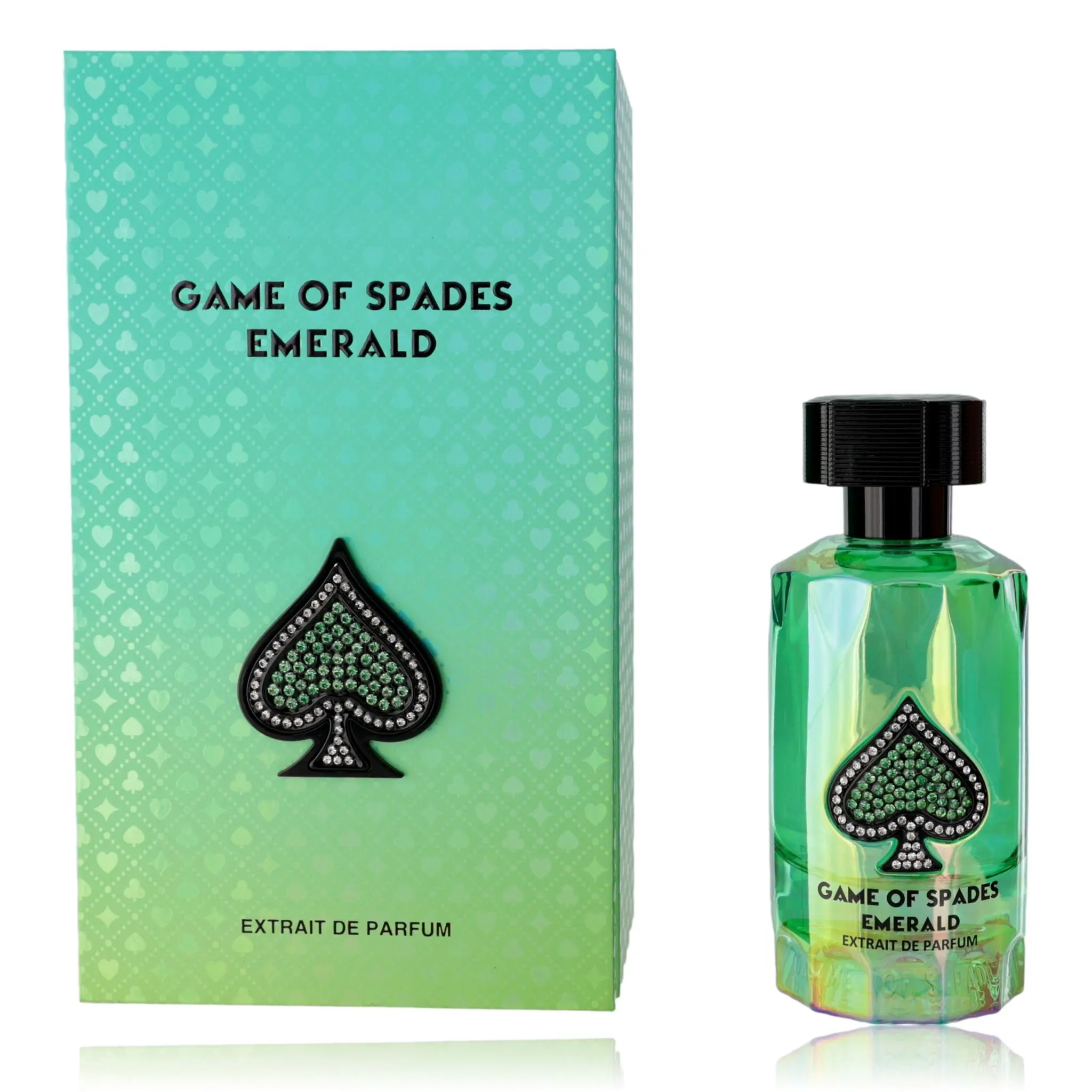 Emerald Extrait de Parfum, Unisex Fragrance Spray with Notes of Citrus, Grapefruit, and Ginger, 3 oz Single Bottle