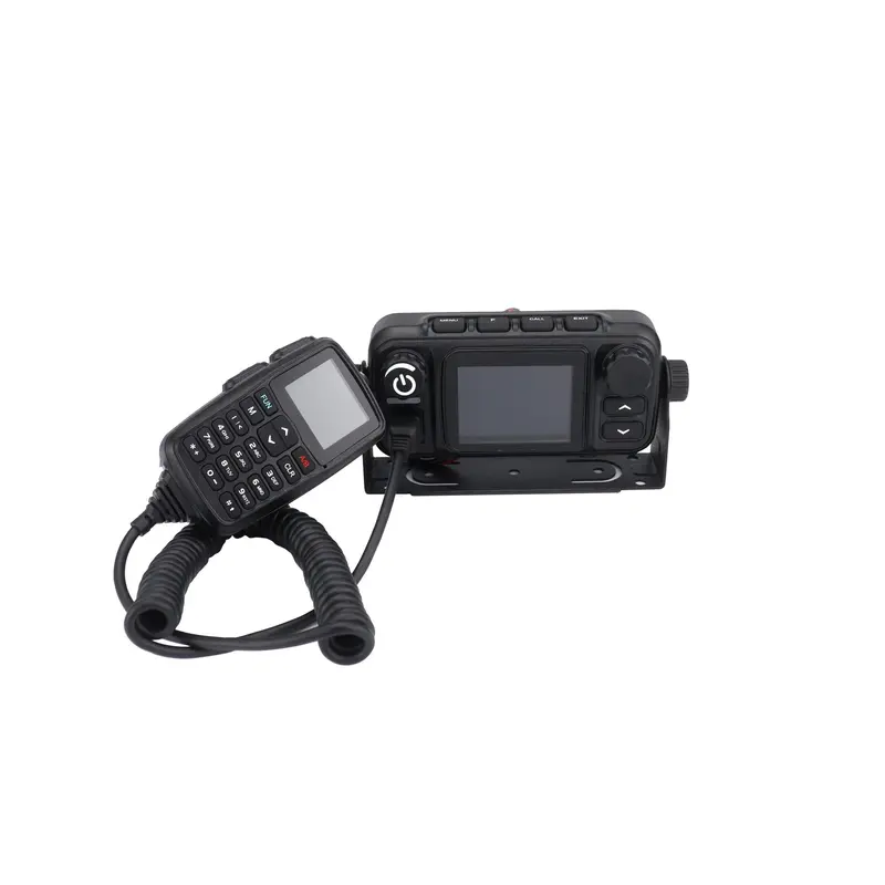 26 Plastic Rescue Mobile Base 25W Long Range Analog 2-Way Radio - 4G PoC/UHF/VHF Digital Walkie Talkie, VHF Wireless Audio Instant Deploy Kit, Adult-Friendly (14+ Years), No Wiring Harness, Fixed Mount Commercial Fleets Support
