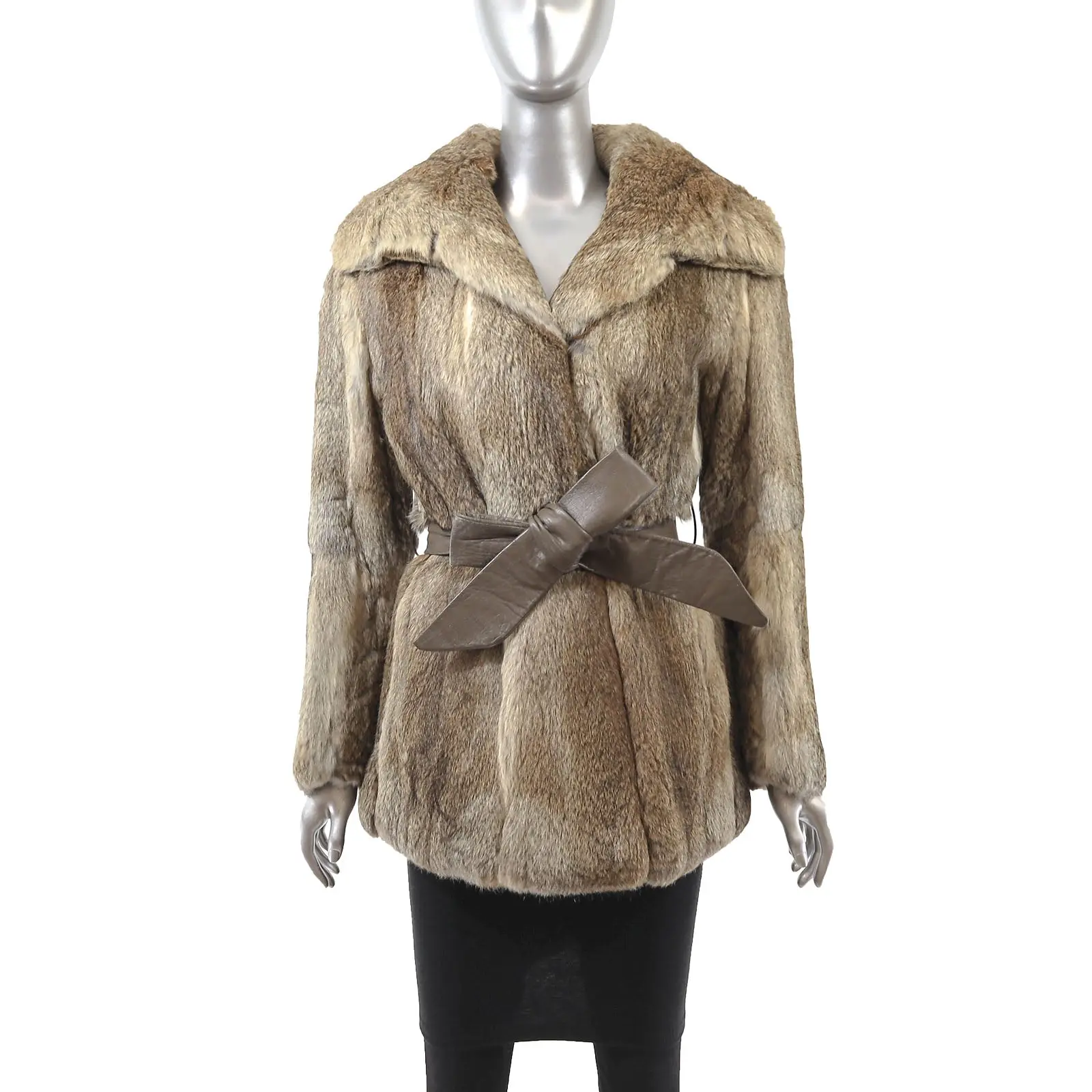 Brown Rabbit Jacket- Size M