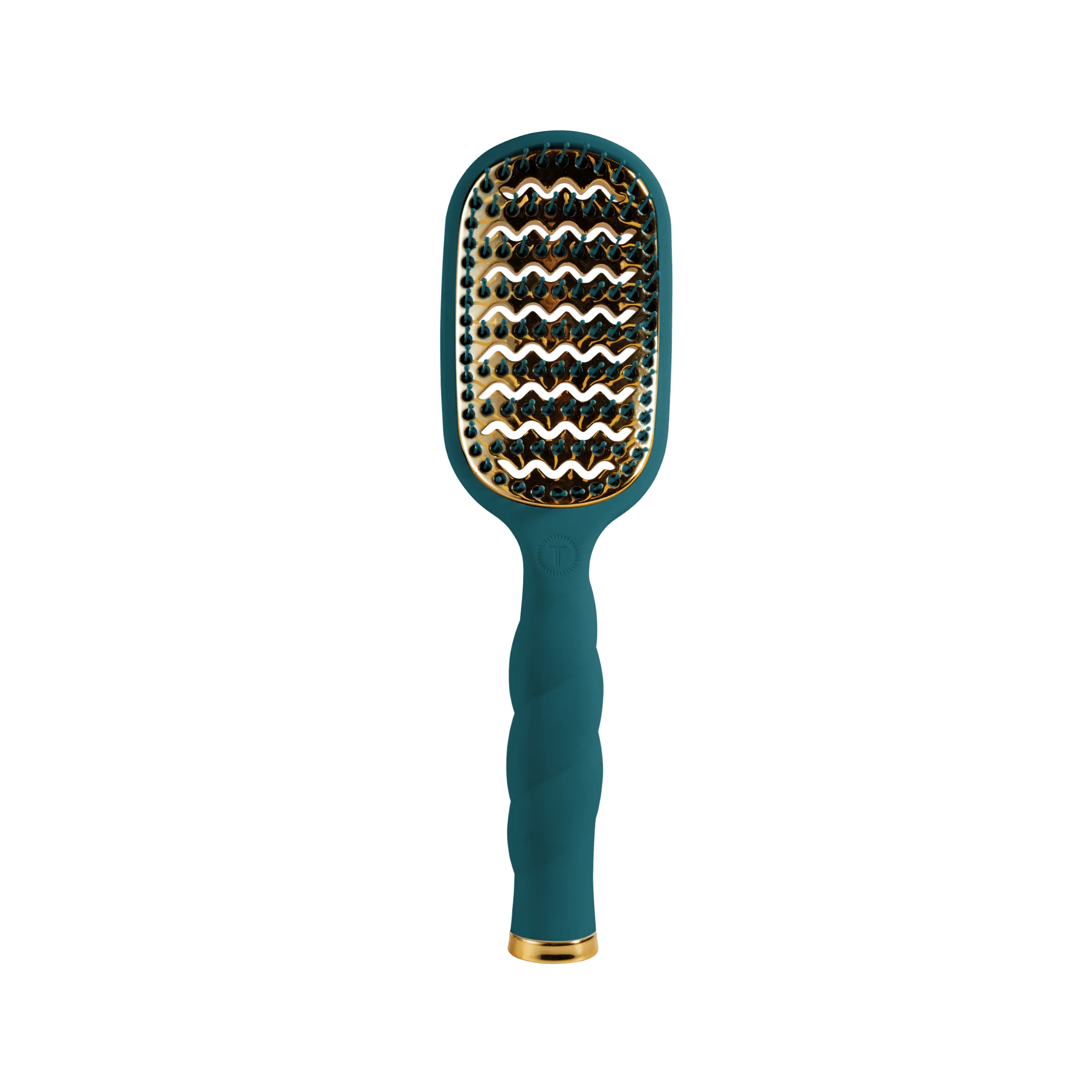 Vented Hair Brush - Teal With It