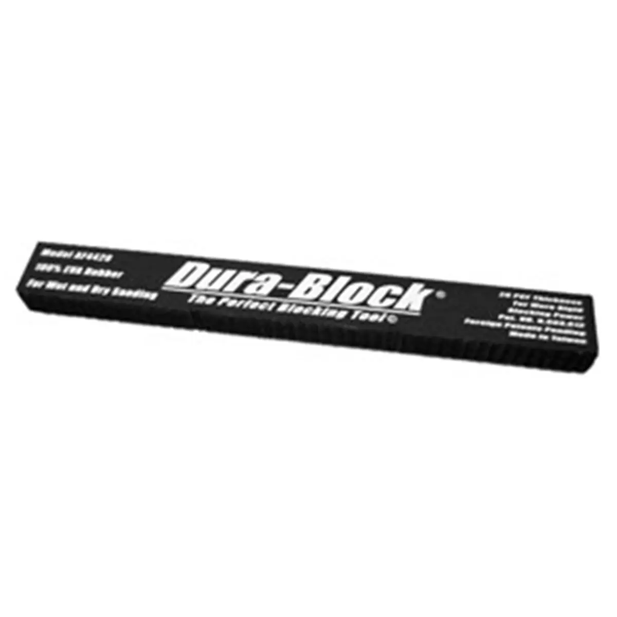 Dura-Block DRB-AF4420 Standard Sanding Block - Hook&Loop Attachment System, Flexible, Versatile, Saves Money and Time, ¾ h x 1-3/8 w x 11 l in (Tools & Hardware, Abrasive & Finishing Products)