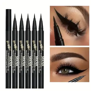 6-Pack Waterproof Matte Liquid Eyeliner Set, Ultra-Fine Precision Tip, Long-Lasting Anti-Water Design, Perfect for Daily Use & Special Occasions