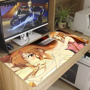 Yuuki Asuna Sword Art Online Anime Mouse Pad, desk decoration, for gamers and avid fans, for laptop, desktop, mouse pad for women