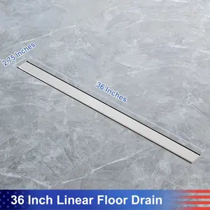 36'' W Linear Grid Shower Drain RX7001-36