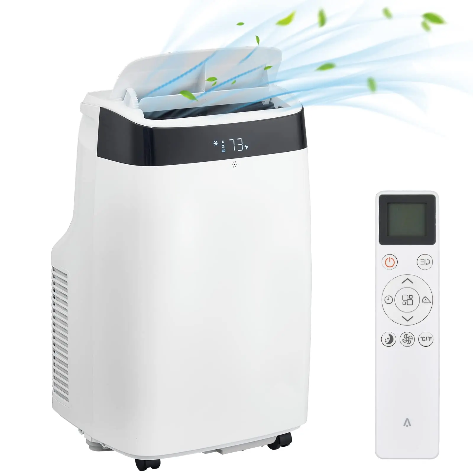 GARVEE Portable Air Conditioner 10000 BTU, Portable AC/Air Conditioner with Remote Control for Room up to 450 Sq.Ft, 3-in-1 Functions/Digital Display