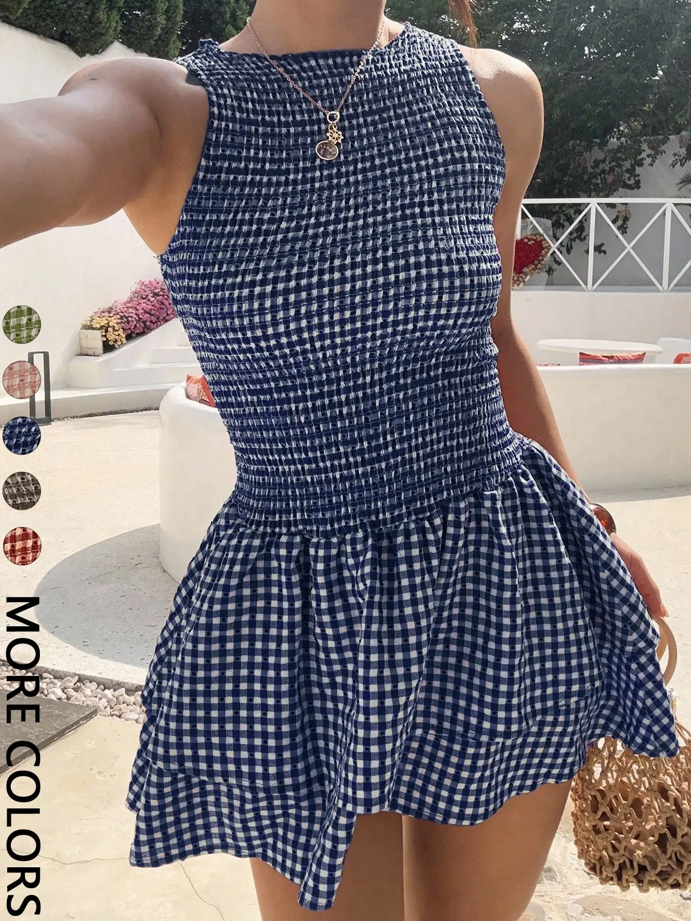 Women's Casual Fashion Sleeveless Short Dress, Perfect for Daily Wear, Ladies' Comfortable and Stylish Summer Clothing - TikTok Shop Women's Casual Fashion Sleeveless Short Dress, Perfect for Daily Wear, Ladies' Comfortable and Stylish Summer Clothing - TikTok Shop