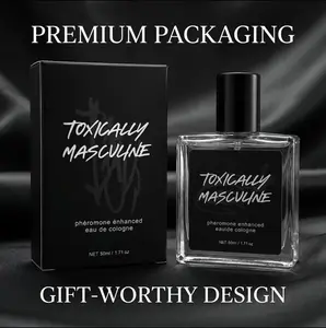 Pheromone-Enhanced Eau deCologne 50ml-Toxically Mascvline-Lemon,Bergamot,Mint,Lavender,Sandalwood-Fragrance gift-Mother's Day gifts