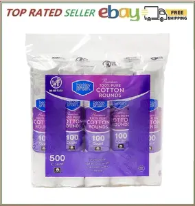 Berkley Jensen Cotton Rounds 500 Ct