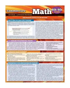 QuickStudy: Math Common Core (6th to 8th grade)