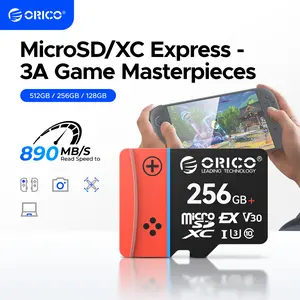 ORICO microSD Express Card | 900MB/s Read Speed, 128GB-512GB, for Nintendo Switch 2, Cameras & Drones-TFEX