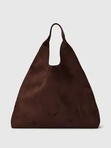 [FLASH SALE] Vegan Suede Slouchy Tote Bag