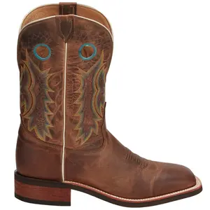 Tony Lama Mens Creedance 11 Inch Square Toe  Casual Boots Mid Calf - Brown