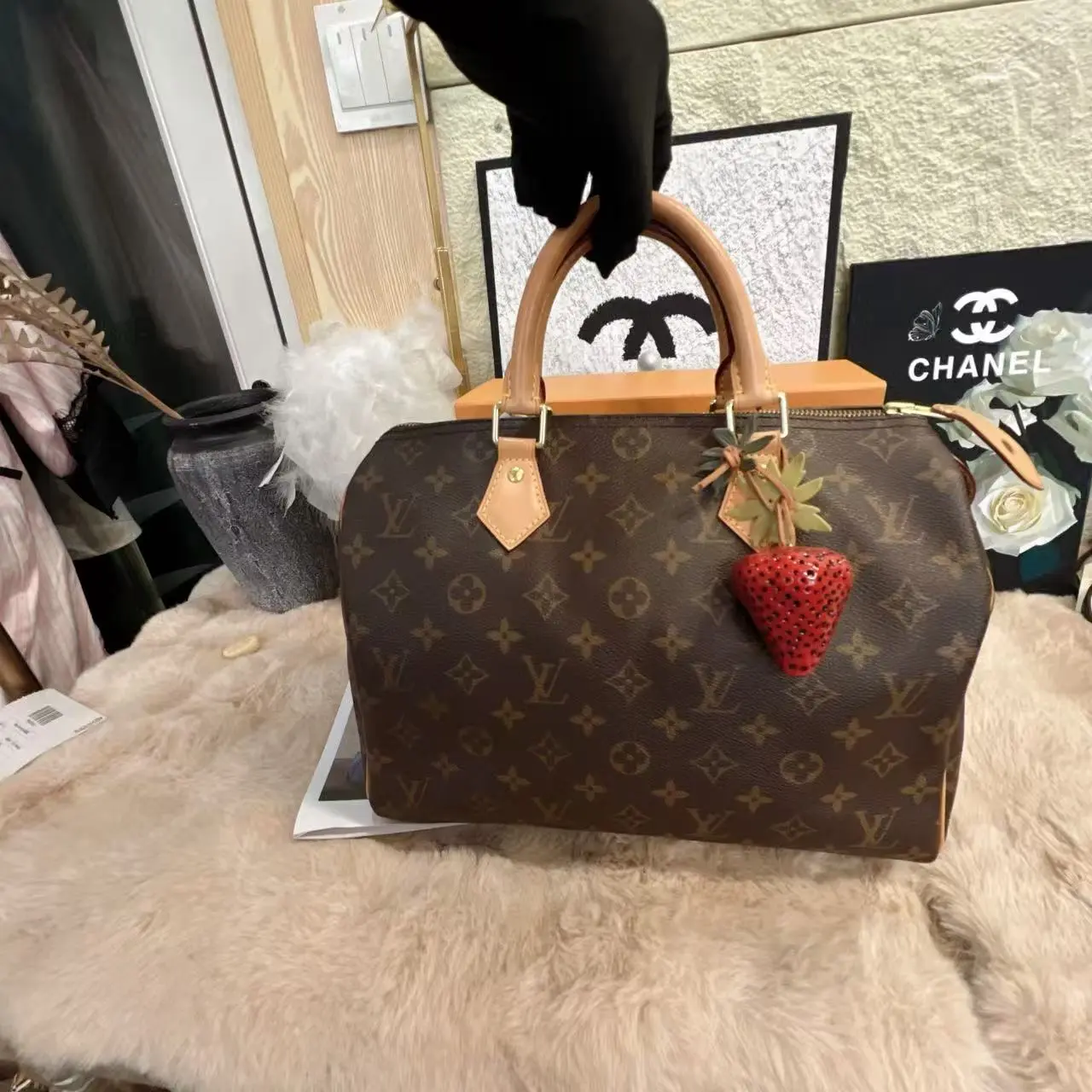 Pre-owned Louis Vuitton LV Speedy 30 Handbag