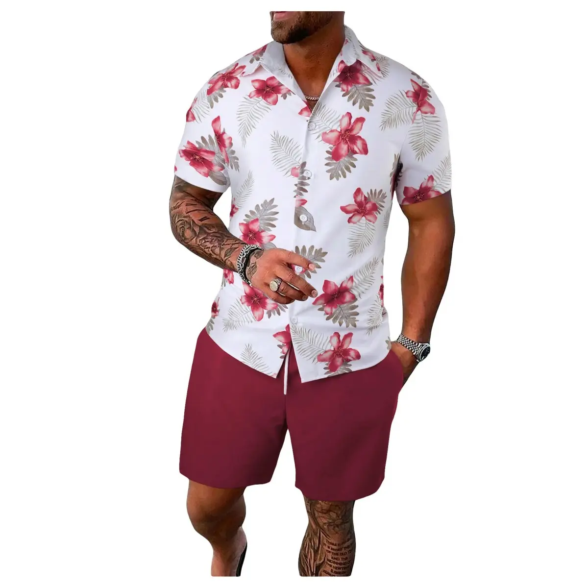 Red Floral