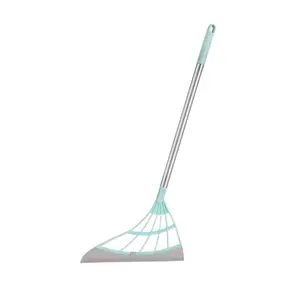 Silicone Magic Rubber Broom Mop Hand Dust Brooms Home Floor Cleaning Squeegee Wiper Toilet Bathroom Mops Witches Tools