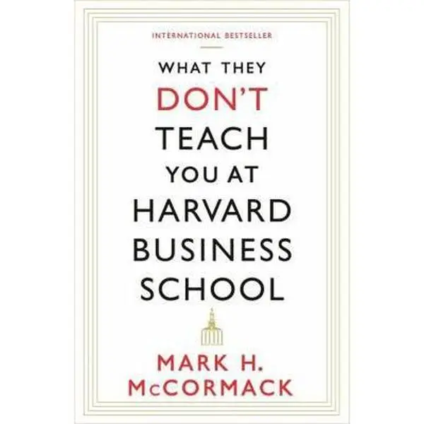 USED Book - What They Dont Teach You At Harvard Busi by Mark H. McCormack (Paperback) - english