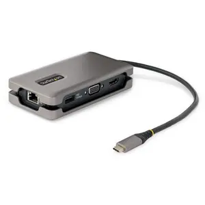 Startech DKT31CVHPD3 USB-C Multiport Adapter with Single Monitor, 4K 60Hz HDMI & 2.0B HDR10 or 1080P VGA