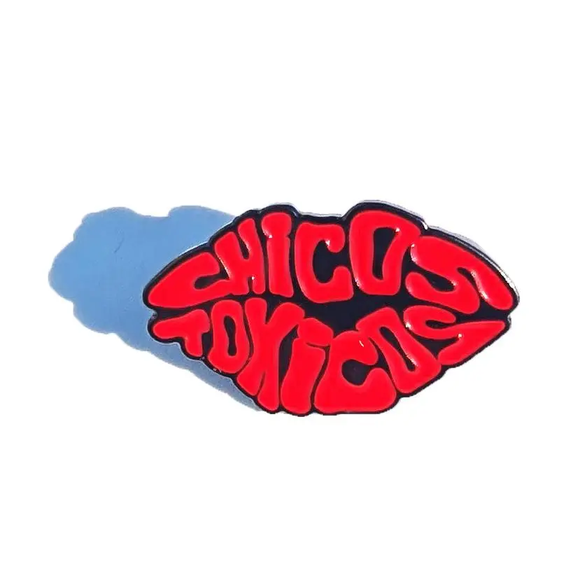 Chicos Toxicos Pin for Caps Clothing Enamel Badge Pin Toxic Boy Spanish Mexican