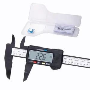 Digital Caliper 0-6"Measuring Tool, Micrometer Caliper with Auto-Off Feature, Interchangeable Between inches and millimeters for  Measurement and 3D Printing