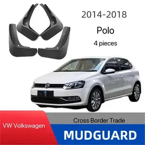 Polo Car Mudguard Protector, Flexible Design Reduces Water Splash, Prevents Damage From Mud & Debris, Protects Car Paint
