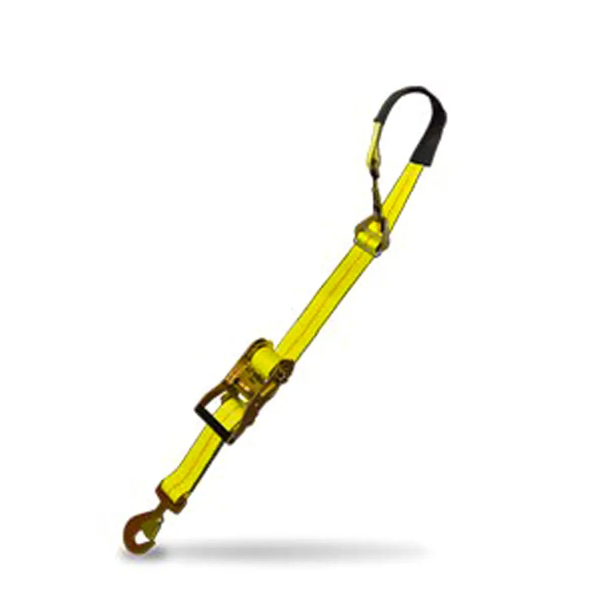 Ratchet Axle Strap With Snap Hooks, 2 inch  x 114 inch