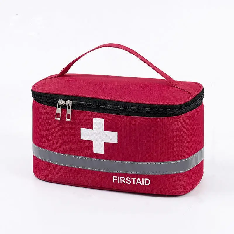 Portable First Aid Kit, Large Capacity Emergency Kit, Outdoor Emergency Bag, Portable Medical Bag, Emergency Medical Kit for Home, Office, Car, Travel