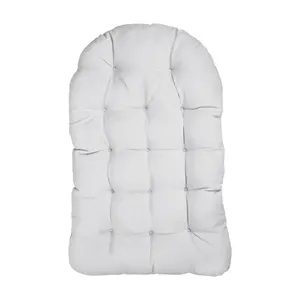 Sorra Home Indoor Angel Snow Egg Chair Cushion