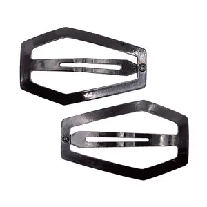 Snap   Coffin   Hair Clip Black
