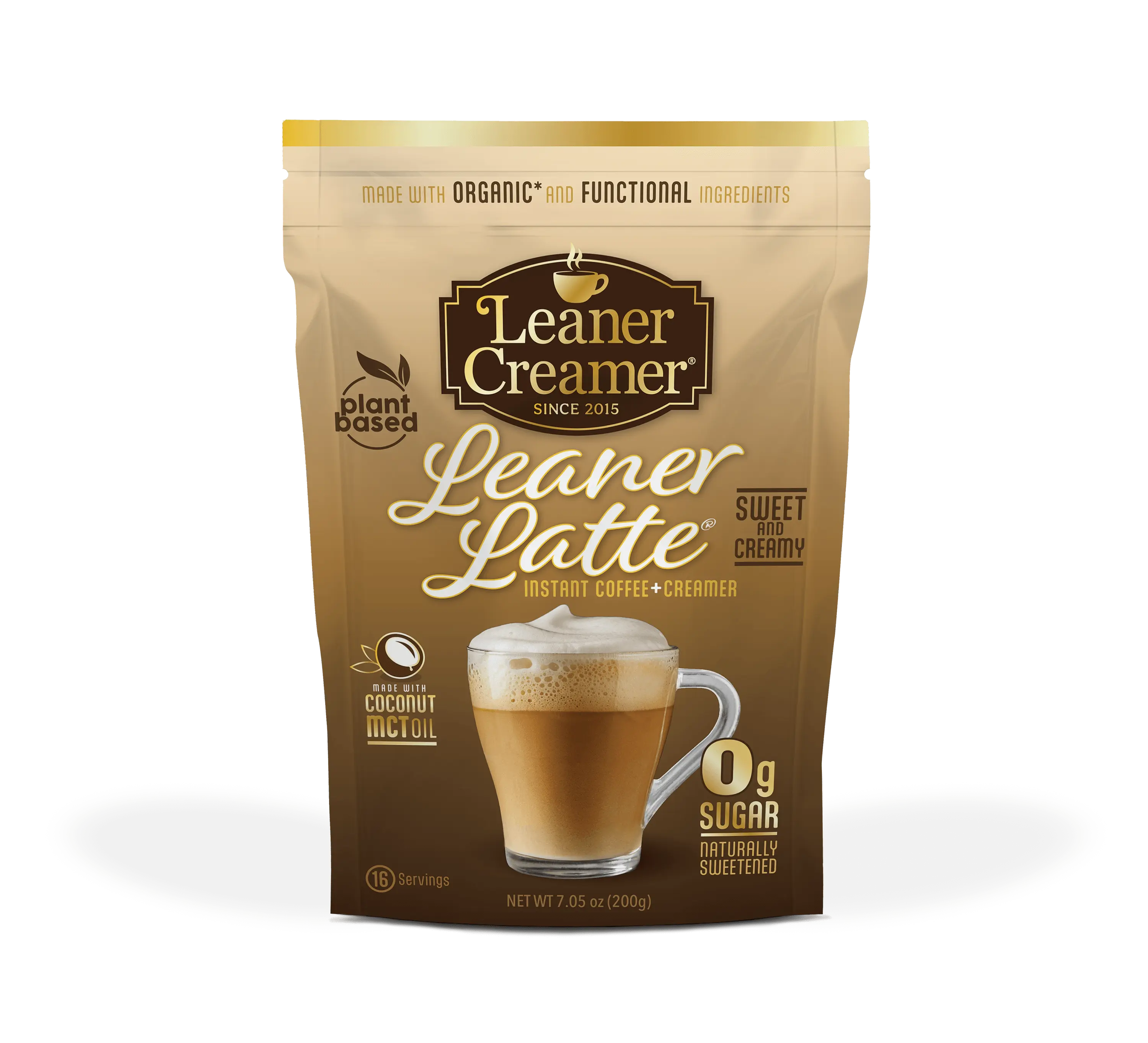 Leaner Latte: Creamy Instant Coffee, Just Add Water